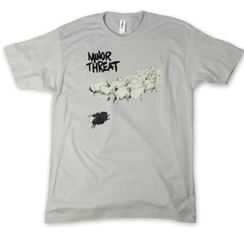 Minor Threat Out of Step Black Sheep Shirt